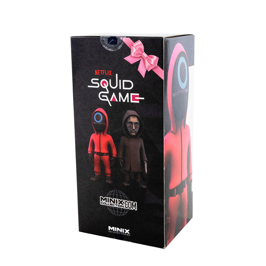 Minix 收藏人偶12cm 名人擺件模型 - The Squid Game 魷魚遊戲- Circle Mask 圓圈面具人