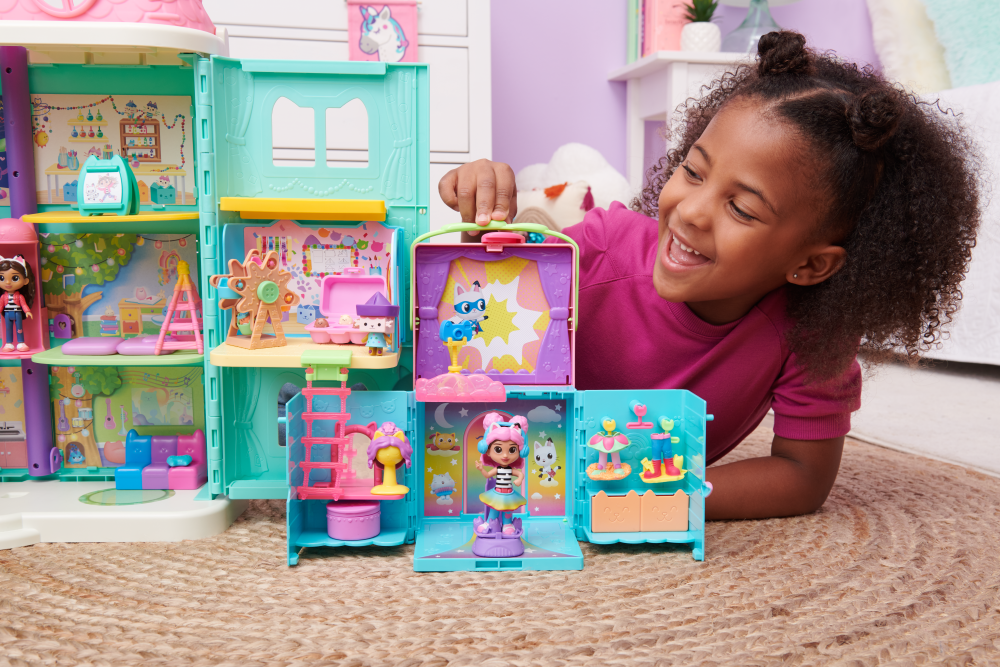 蓋比的娃娃屋-蓋比彩虹衣櫃