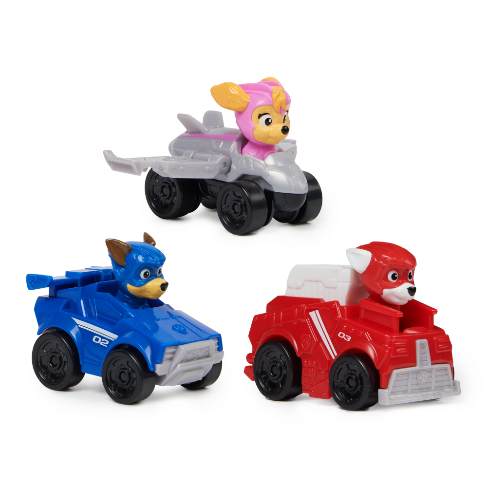 Paw Patrol汪汪隊立大功電影版 2 口袋賽車禮盒組