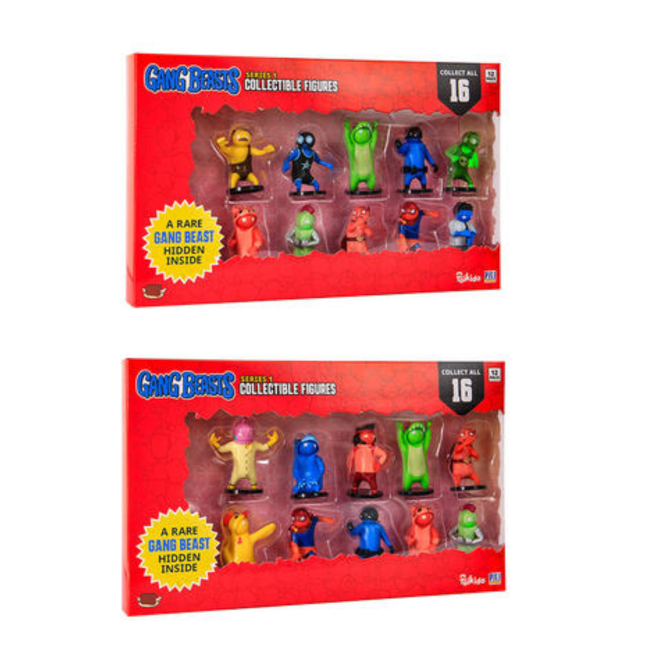 Gang Beasts Smash Bros. Dolls 12 Packs - Random Shipping