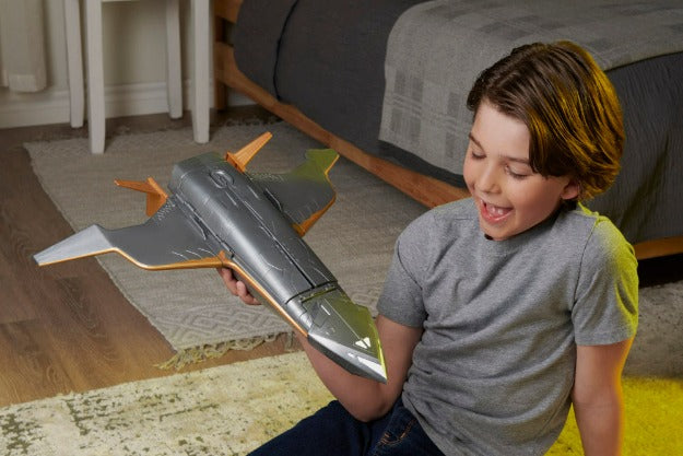 DC 宇宙電影 Black Adam 黑亞當4吋公仔+戰艦