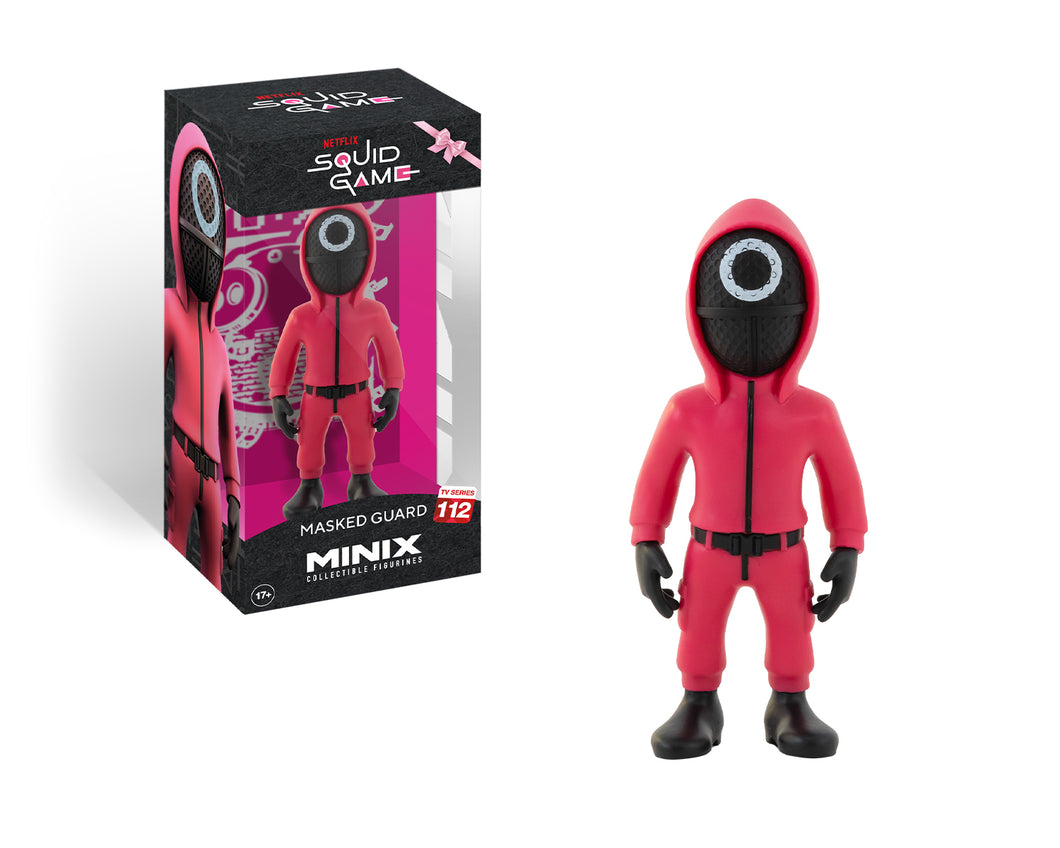 Minix 收藏人偶12cm 名人擺件模型 -  The Squid Game 魷魚遊戲- Circle Mask 圓圈面具人