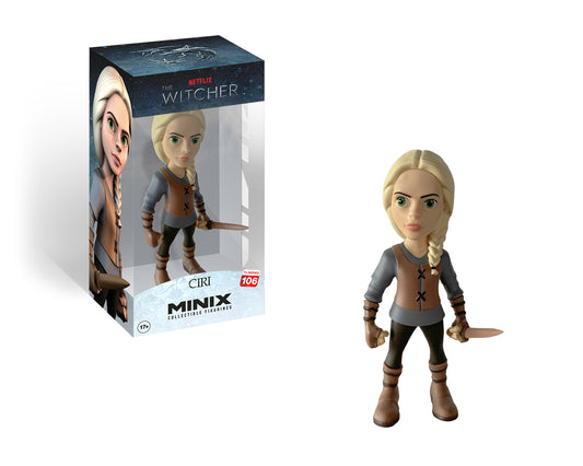 Minix 收藏人偶12cm 名人擺件模型 -   The Witcher 獵魔人 - Ciri 奇莉菈