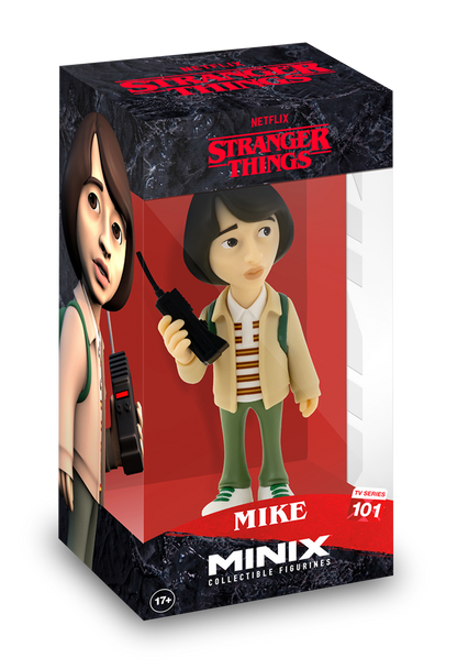 Minix 收藏人偶12cm 名人擺件模型 - Stranger Things怪奇物語 - Mike 麥克