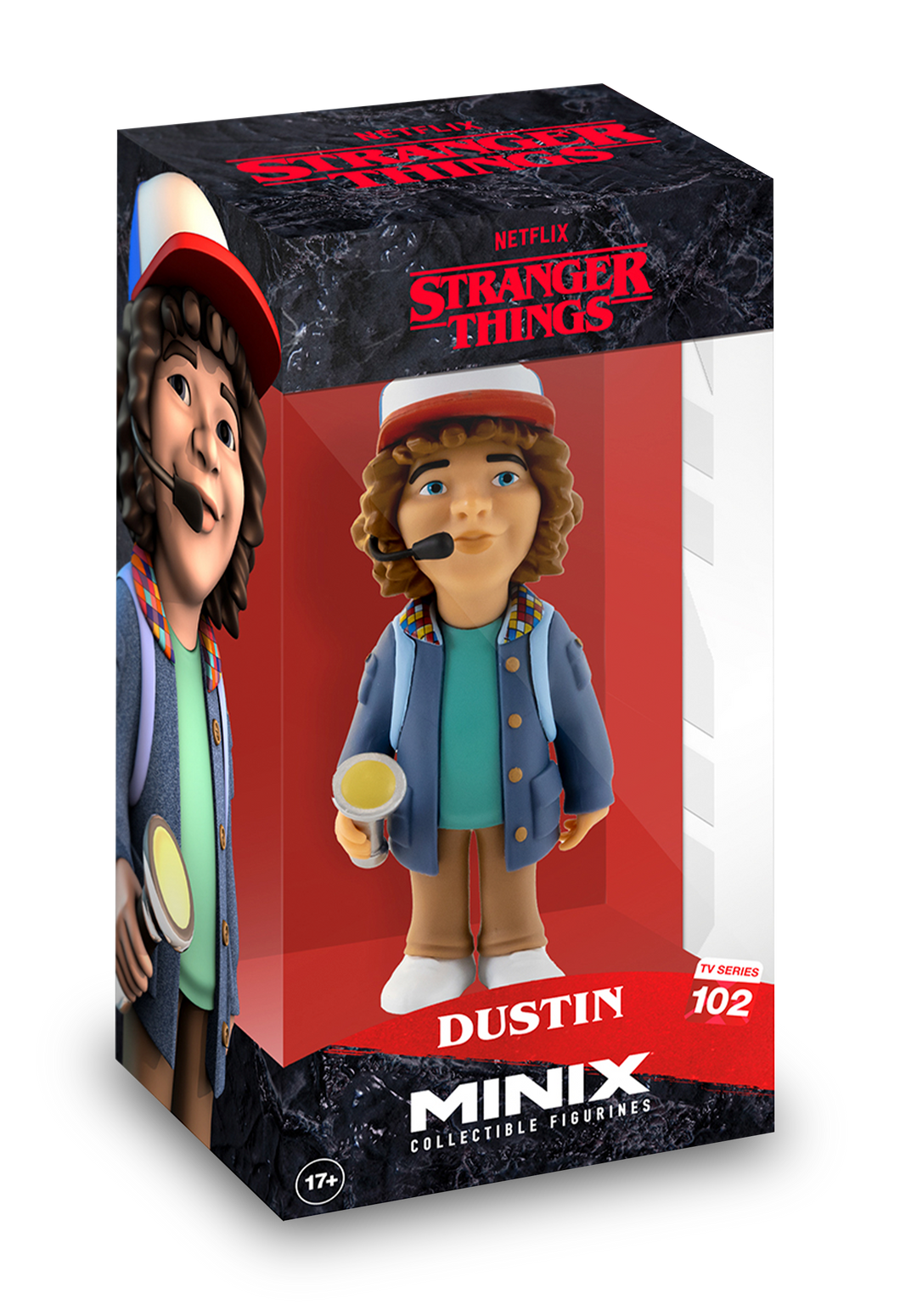 Minix 收藏人偶12cm 名人擺件模型 - Stranger Things怪奇物語 - Dustin 達斯汀