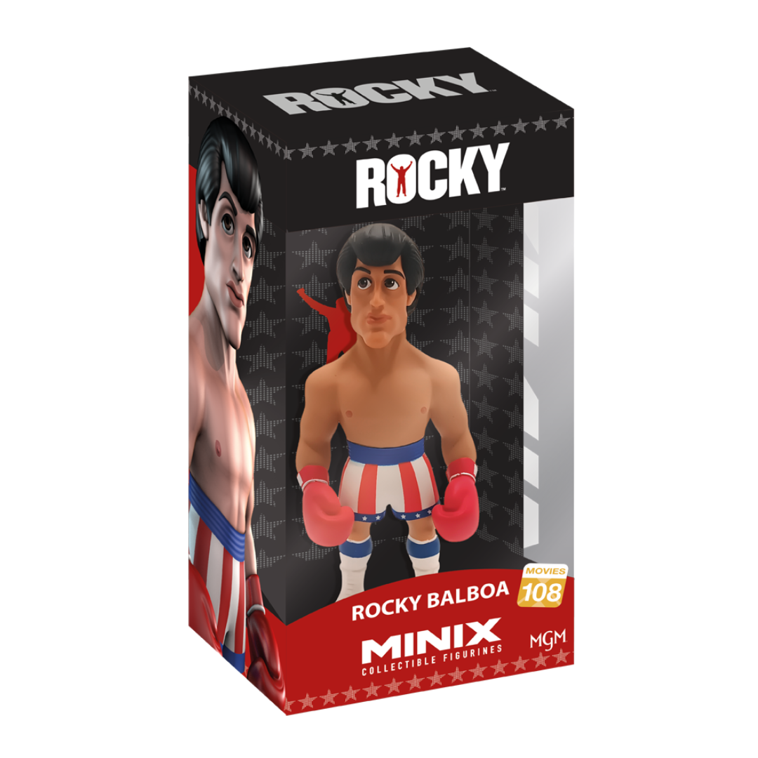 MINIX 12cm 收藏人偶模型 - 《洛基4：天下無敵》 Rocky Balboa  (Sylvester Stallone)