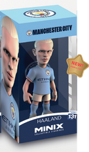Load image into Gallery viewer, Minix 足球人偶12cm 球星擺件模型 - Manchester City (MC) 曼城 - Haaland 夏蘭特
