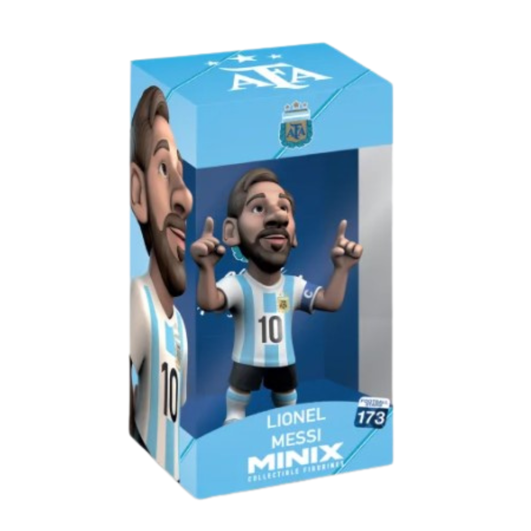 MINIX 12cm 足球人偶收藏模型 - MESSI 美斯 - 阿根廷