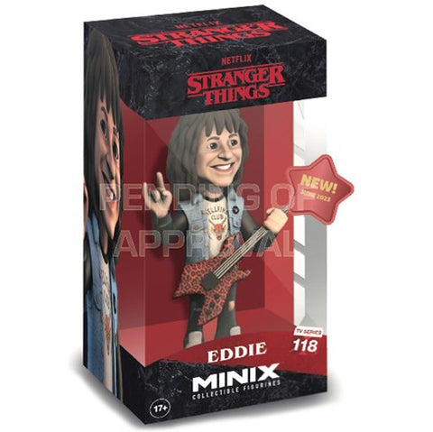 Minix 收藏人偶12cm  名人擺件模型 - Stranger Things怪奇物語 - Eddie 艾迪
