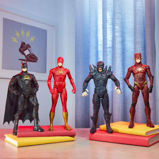 DC 英雄 The Flash Movie 閃電俠 12吋 可動人偶  Figure