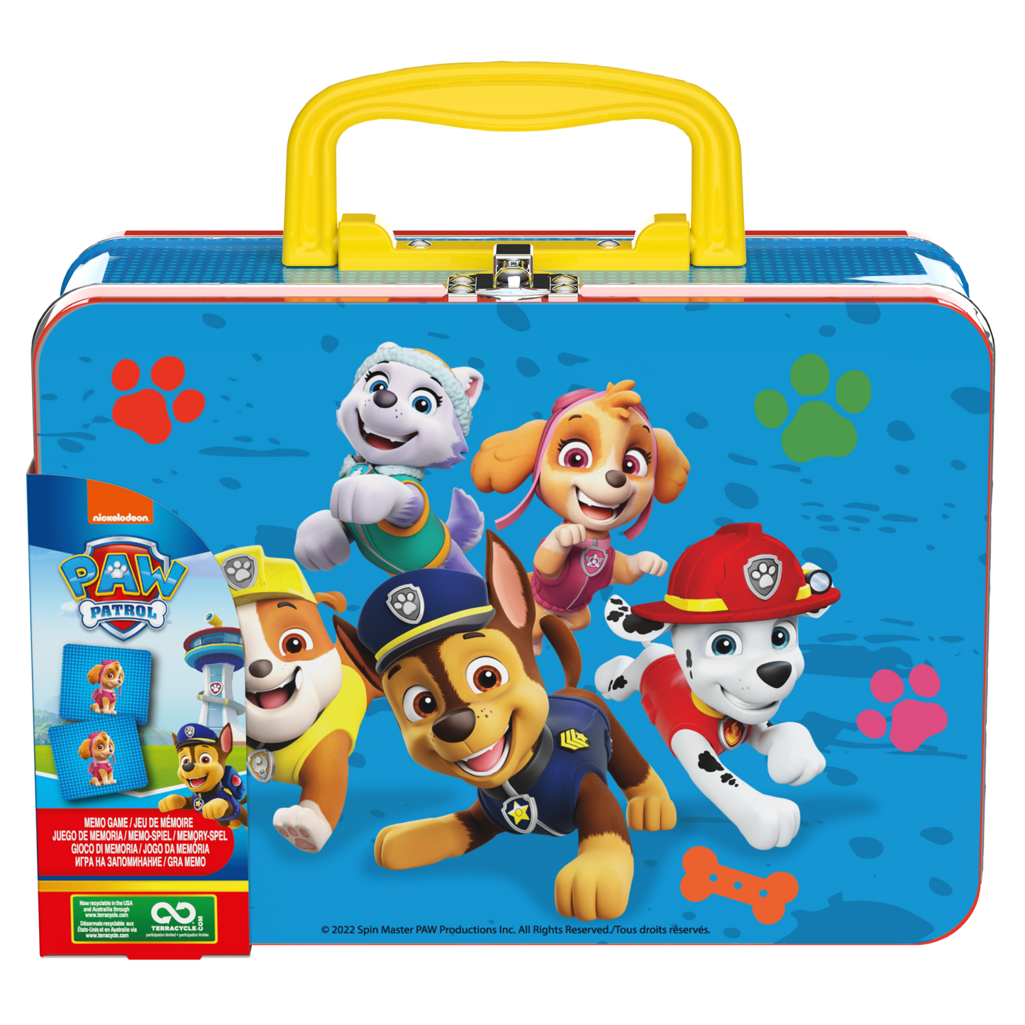 Paw Patrol Memo Game Mini Tin