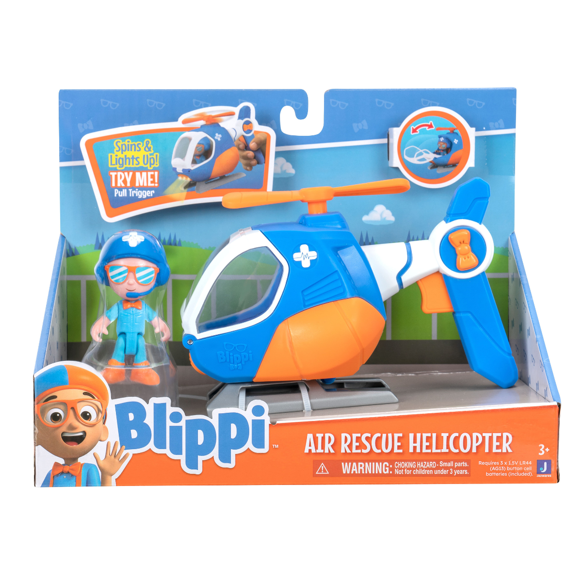 Blippi 空中救援直升機組