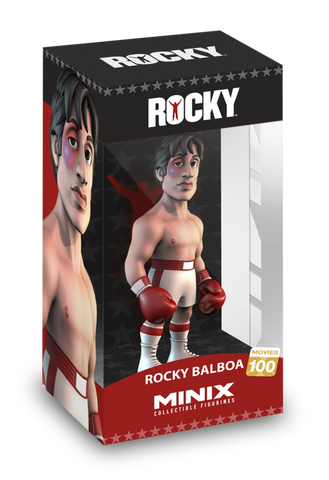 Minix 收藏人偶12cm 名人擺件模型 - Rocky 電影洛奇 - 洛奇