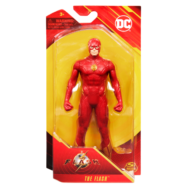 DC 英雄 The Flash Movie 閃電俠 6吋 可動人偶 Figure