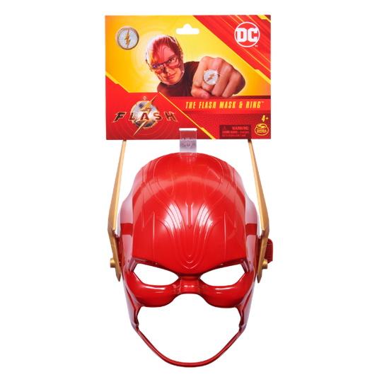 DC The Flash Movie 閃電俠 Mask & Ring Set 角色扮演系列