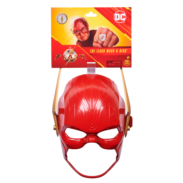 DC The Flash Movie 閃電俠 Mask & Ring Set 角色扮演系列