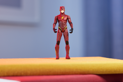 DC 英雄 The Flash Movie 閃電俠 4吋 可動人偶 Figure