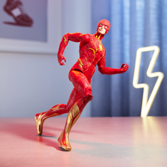 DC 英雄 The Flash Movie 閃電俠 12吋 可動人偶 Feature Figure