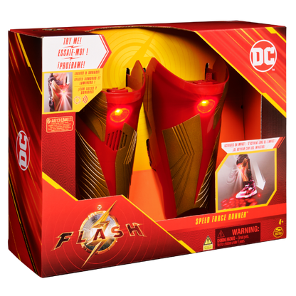 DC The Flash Movie 閃電俠神速力發光套裝 (Speed Force Runner 護膝 )