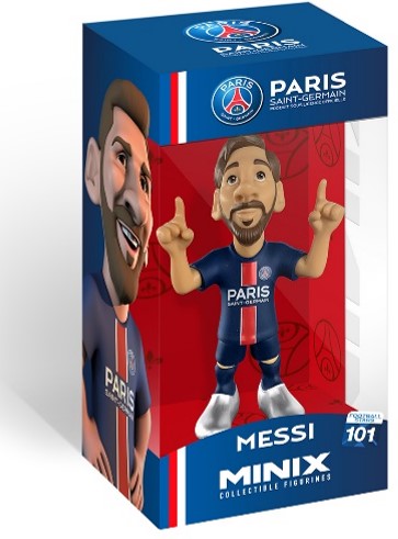 Minix 足球人偶12cm 球星擺件模型 - PSG 巴黎聖日耳門 - Messi 美斯