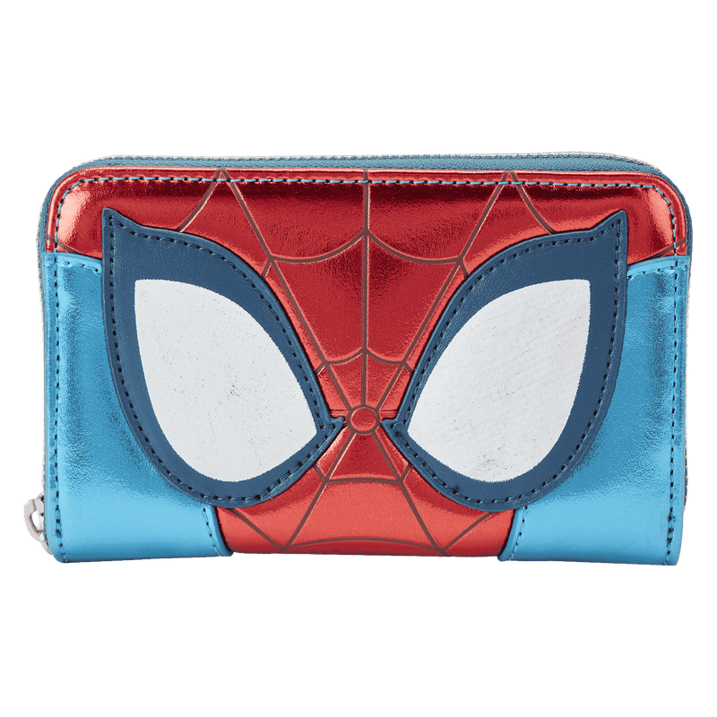 Loungefly Marvel Spiderman 蜘蛛俠造型拉鏈銀包