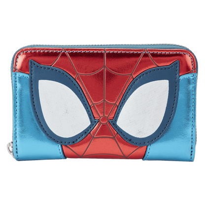 Loungefly Marvel Spiderman 蜘蛛俠造型拉鏈銀包