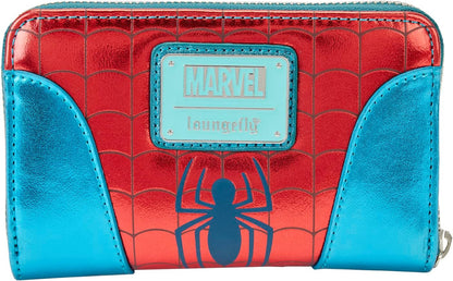 Loungefly Marvel Spiderman 蜘蛛俠造型拉鏈銀包