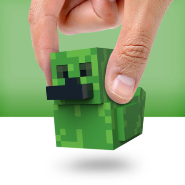 Tubbz Minecraft Creeper 迷你鴨公仔