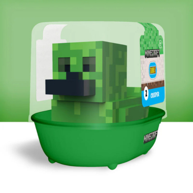 Tubbz Minecraft Creeper 中型鴨公仔 First Edition