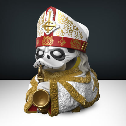 Tubbz Ghost Papa Emeritus IV 中型鴨公仔 First Edition