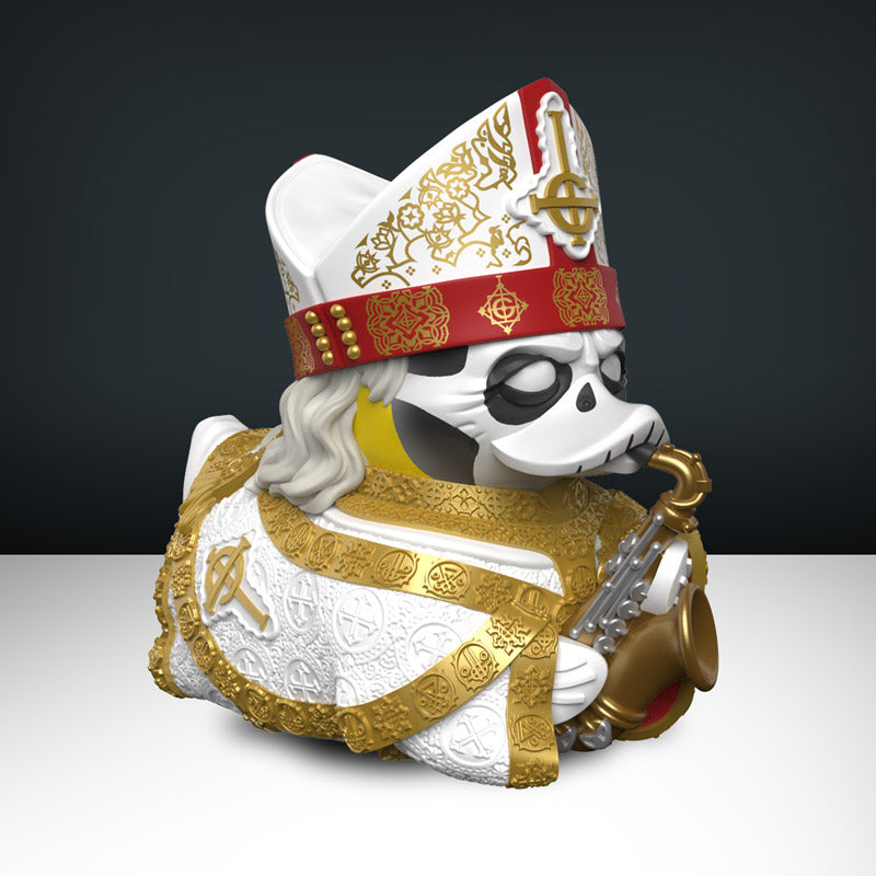 Tubbz Ghost Papa Emeritus IV 中型鴨公仔 First Edition