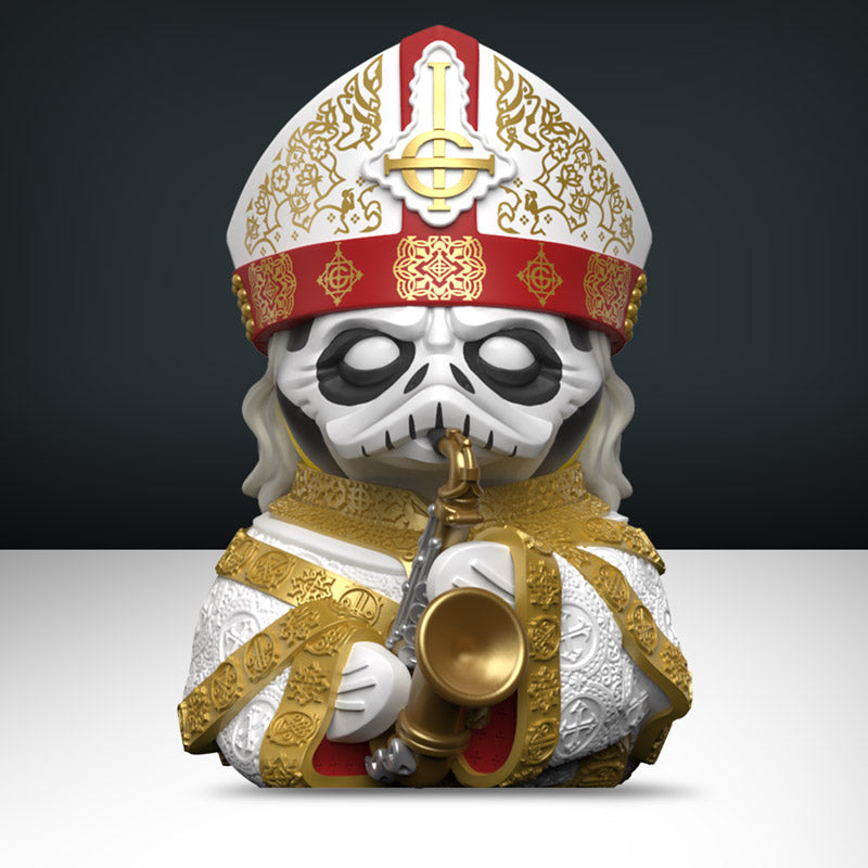 Tubbz Ghost Papa Emeritus IV 中型鴨公仔 First Edition