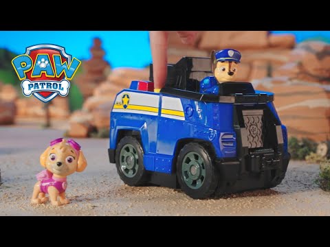 Paw Patrol - 汪汪隊立大功 二合一豪華車輛套裝