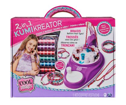 Upgraded version of Kumi Kreator 2-in-1 Lucky Hand Rope Knitting Machine