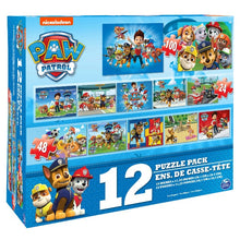 Load image into Gallery viewer, Paw Patrol Puzzle Pack 12 x 48pc
