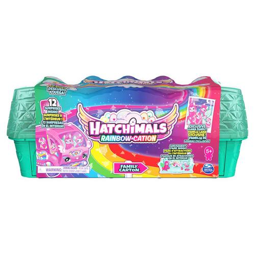 Hatchimals Family Adventures Egg Carton Llama Family