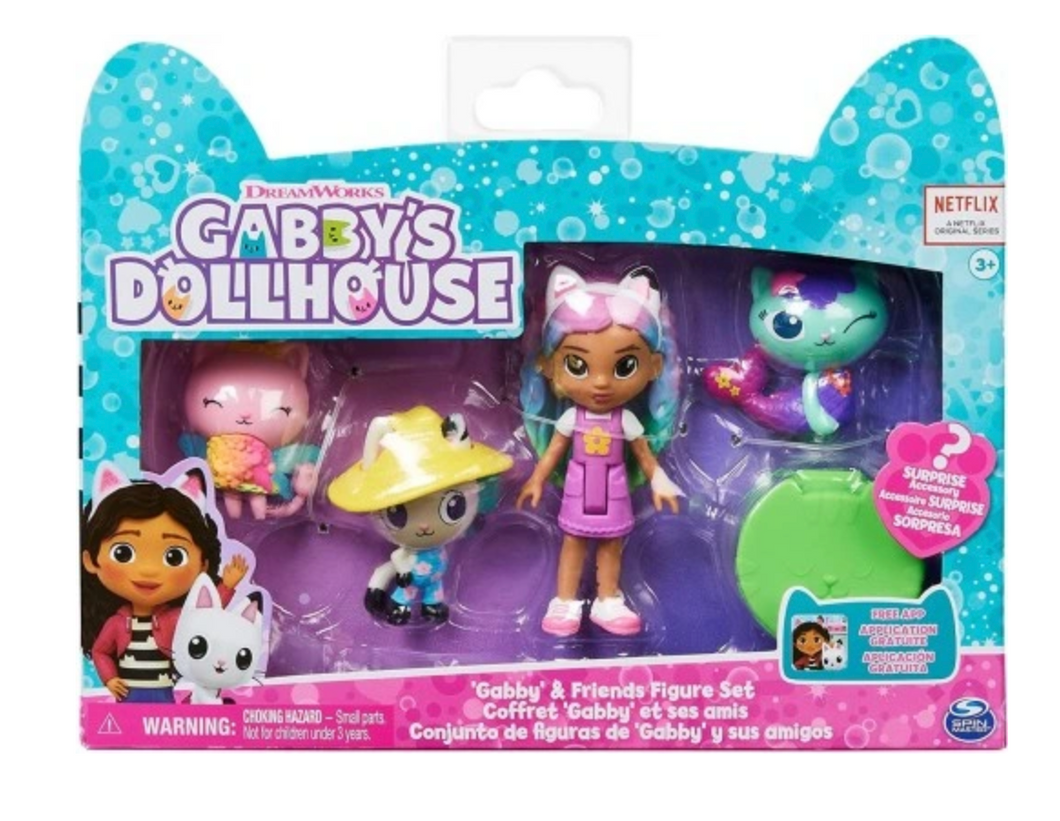 Gabby and Friends set of 5
