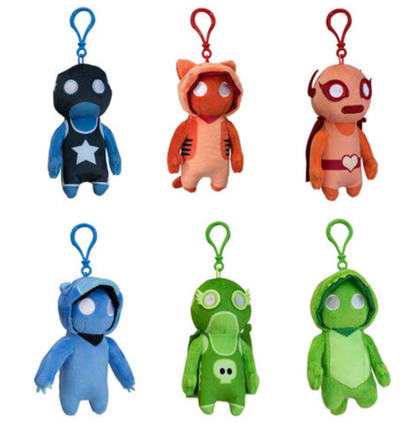 Gang Beasts Smash Bros. Doll Keychain - Random Shipment