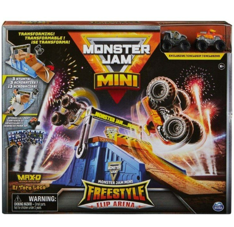 Monster Jam - Crazy Bigfoot Mini Rollover Truck Playset