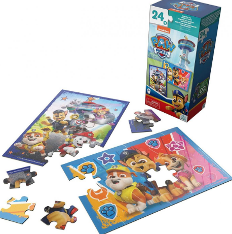 Cardinal Paw Patrol - Paw Patrol Puzzle Set 2 x 12 pieces