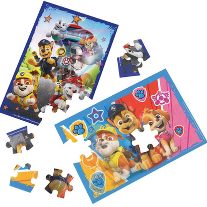 Cardinal Paw Patrol - Paw Patrol Puzzle Set 2 x 12 pieces