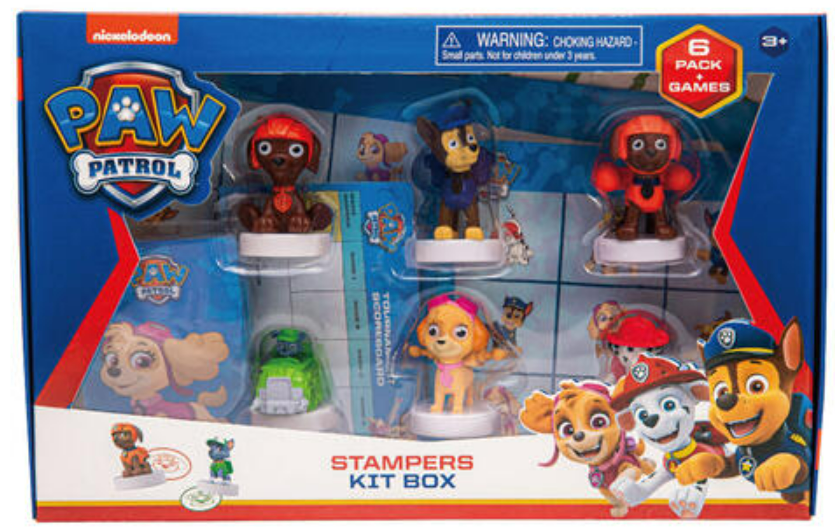 Paw Patrol - Paw Patrol Great Merit Stamp Game Set 2 - Random Shipment