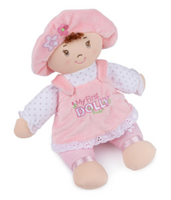 Load image into Gallery viewer, Gund - MY FIRST DOLLY, Doll, Pink/White Dress, 13 IN
