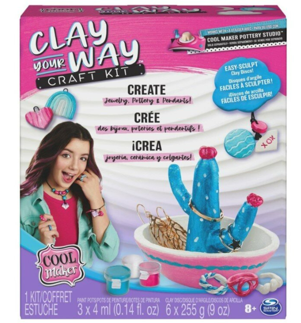 Cool Maker - Clay Your Way Pottery Craft Kit