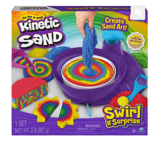 Kinetic Sand Power Sand Vortex Surprise Set