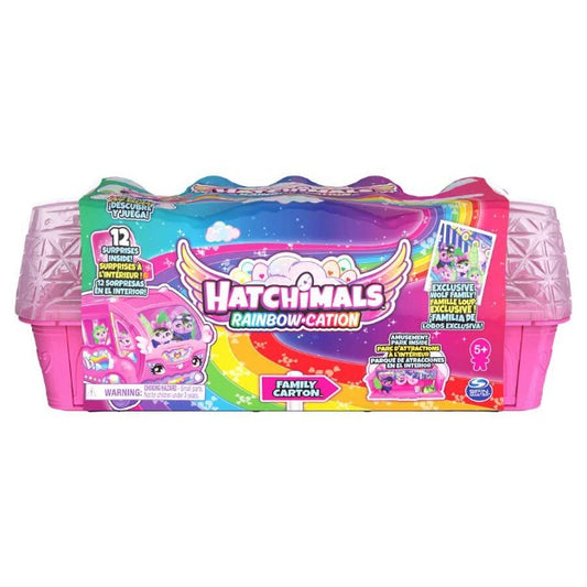 Hatchimals Family Adventures Egg Carton Wolf Family