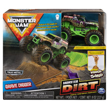 Load image into Gallery viewer, Monster Jam Monster Dirt Starter Set 8oz of Monster Dirt and 1:64 Die-Cast Truck
