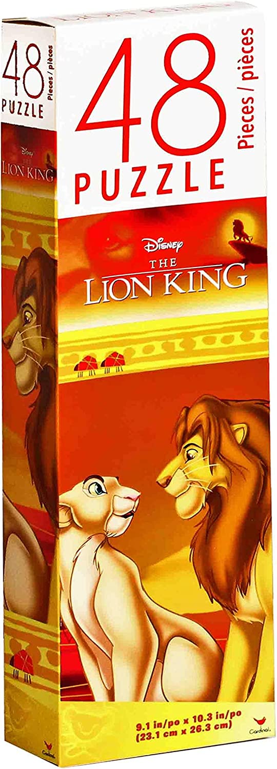 Cardinal Disney Lion King Tower Puzzle 48pc