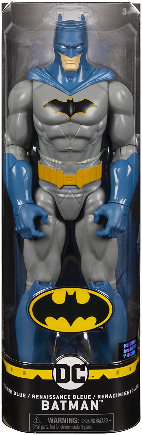 Batman 12吋 可動關節 Figure - 蝙蝠俠 藍色蝙蝠裝