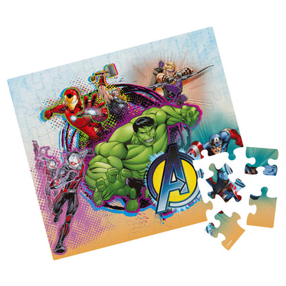 Cardinal Marvel復仇者聯盟-長盒拼圖 (48pc) Lite